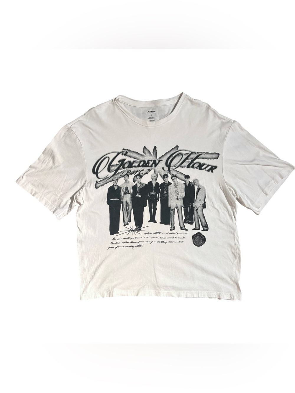 ATEEZ Kpop Golden Hour Part 2 Boy Band T-Shirt